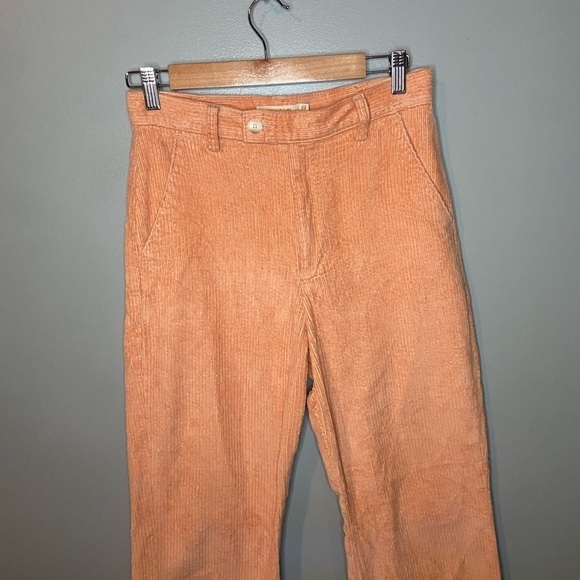 Levi’s x Anthropologie Math Club Flare Corduroy Peach - Picture 5 of 10